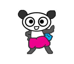 SUPER panda-chan sticker #11818304