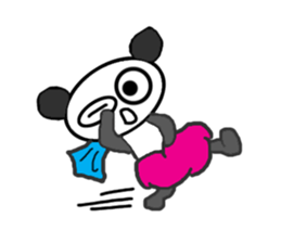 SUPER panda-chan sticker #11818308
