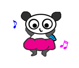 SUPER panda-chan sticker #11818309