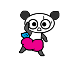 SUPER panda-chan sticker #11818313