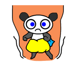 SUPER panda-chan sticker #11818314