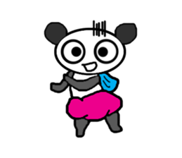 SUPER panda-chan sticker #11818315
