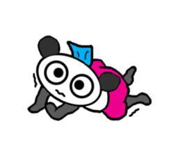 SUPER panda-chan sticker #11818316