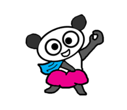 SUPER panda-chan sticker #11818318