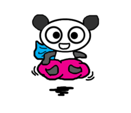 SUPER panda-chan sticker #11818320