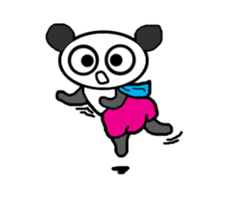 SUPER panda-chan sticker #11818321