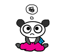 SUPER panda-chan sticker #11818322