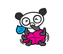 SUPER panda-chan sticker #11818324