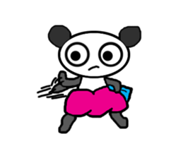 SUPER panda-chan sticker #11818325