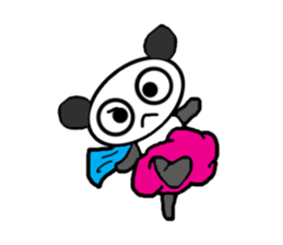 SUPER panda-chan sticker #11818326