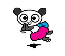 SUPER panda-chan sticker #11818330