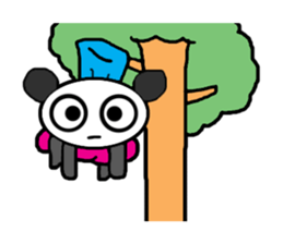SUPER panda-chan sticker #11818331