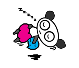 SUPER panda-chan sticker #11818333