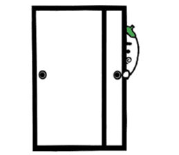 Ghost artist wearing a beret sticker #11819043