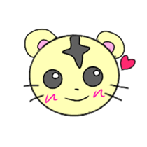 TIGER BIG FACE sticker #11819134