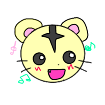 TIGER BIG FACE sticker #11819135