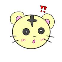 TIGER BIG FACE sticker #11819142