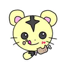 TIGER BIG FACE sticker #11819146