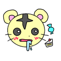 TIGER BIG FACE sticker #11819147