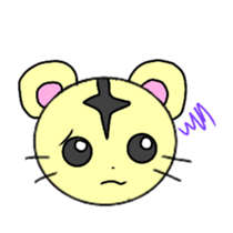 TIGER BIG FACE sticker #11819155