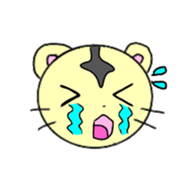 TIGER BIG FACE sticker #11819164