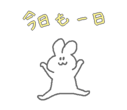 worker rabbit sticker sticker #11819254