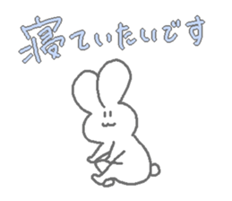 worker rabbit sticker sticker #11819256