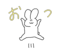 worker rabbit sticker sticker #11819265