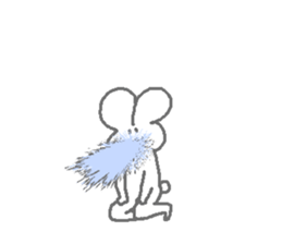 worker rabbit sticker sticker #11819269