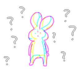 worker rabbit sticker sticker #11819271