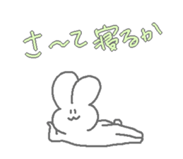 worker rabbit sticker sticker #11819276