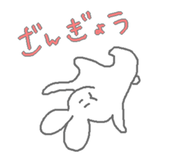 worker rabbit sticker sticker #11819290