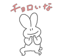 worker rabbit sticker sticker #11819292