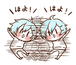 UCHI no UDUKI kun 5 sticker #11819299