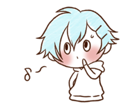 UCHI no UDUKI kun 5 sticker #11819310