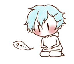 UCHI no UDUKI kun 5 sticker #11819324