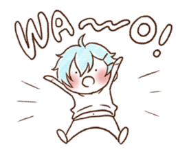 UCHI no UDUKI kun 5 sticker #11819326