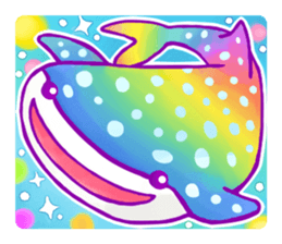 Rainbow color sticker sticker #11819832