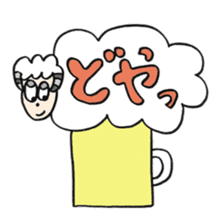 SHEEP BEER sticker #11819903