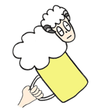 SHEEP BEER sticker #11819915