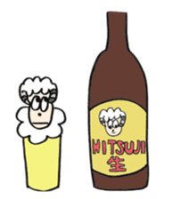 SHEEP BEER sticker #11819918