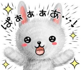 Rabbit stuffed kansaiben early summer sticker #11820040
