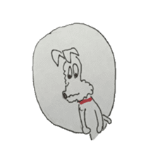 wire fox terriar sticker #11820312