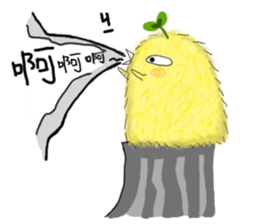 little leaf chicken sticker #11820417
