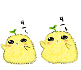 little leaf chicken sticker #11820421