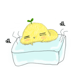 little leaf chicken sticker #11820424