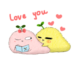 little leaf chicken sticker #11820433