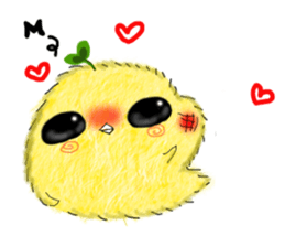 little leaf chicken sticker #11820441