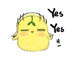 little leaf chicken sticker #11820444