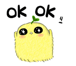 little leaf chicken sticker #11820446